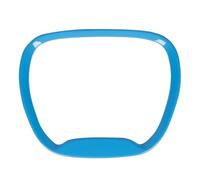 Control Central Interior Pegatinas Decorativas para Volante Coche ABS para Dodge para Challenger Y para Charger 2015 En Adelante Moldura Panel la Consola Central(Light Blue)