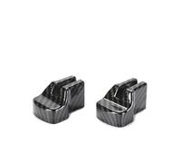 Control central interior Pegatinas Fibra Carbono ABS Para Volante Para Ford Para Mustang 2015 En Adelante Para Palanca Cambios Cubierta Manija Adorno Moldura panel la consola central(Door limiter cove