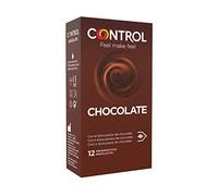 Control Chocolate Preservativos Aromatizados al Chocolate de Látex Natural - 12 Preservativos