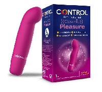 Control Condom Vibrador Cosmic Pleasure Mini Estimulador de clítoris Rosa 1 ud