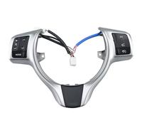 Control Crucero Compatible Con Toyota Para Yaris 2012-2017 Para Verso-S 2012-2014 Botón Del Volante Del Coche Botones De Volumen De Control Del Teléfono(Sliver)