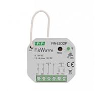 Controlador LED inalámbrico de doble canal 12V p/t FW-LED2P