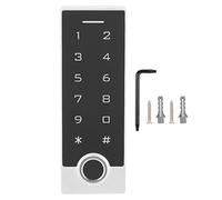 Control de Acceso 125khz con Huella Digital, Teclado Retroiluminado y Contraseña, Resistente al Agua IP68 - Reconocimiento Rápido, Múltiples Métodos de Apertura, Uso para Oficina