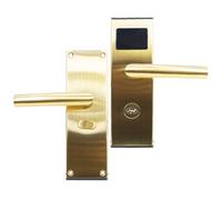 Control de acceso a hoteles Yala PNI CH2000L PRO Gold con lector de tarjetas de apertura en el lado izquierdo