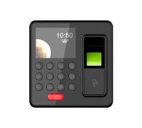 Control De Acceso De Asistencia Y Tiempo De Huellas Dactilares ZX-E86 Control De Acceso De Huellas Dactilares con Tarjeta Magnética Disponible En Varios Idiomas