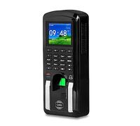 Control de Acceso de Huellas Dactilares RFID IP Sistema de Asistencia de Tiempo biométrico Máquina Registrador de Registro de empleados 2.4 Pulgadas(Color:Black)