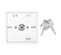 Control de acceso de puerta automático resistente a la intemperie, interruptor de llave de cinco posiciones, puertas correderas automáticas para puertas automáticas de oficina