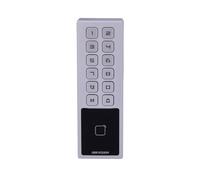 Control de Acceso Hikvision DS-K1T805MBWX Tarjeta MF y Pin IP65 IK08