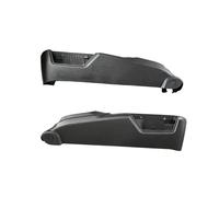 Control De Ajuste De Asiento Para Volvo XC90 XC70 V70 S80 S60 Panel Interruptor Asiento Delantero Izquierdo Conductor Cubierta Embellecedora Bisel Arena 39802020(Black FLR 2Pcs)