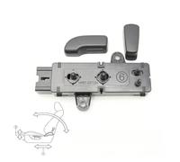 Control De Asiento Para Nissan Para X-trail T32 Para Qashqai J11 Perilla Control Asiento Delantero Eléctrico Interruptor Cubierta Botón Ajuste Ángulo Respaldo(1 Set 6 Ways Left L)