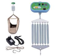 Control de cuna eléctrico colgante, 8 W ajustable, columpio eléctrico para bebé, controlador con temporizador, 7 unidades de resorte para cuna y hamaca de bebé de hasta 19 kg