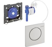 Mando para urinario Geberit con desagÃŒe neumÃ¡tico, placa de accionamiento Mambo - 116.013.FW.1