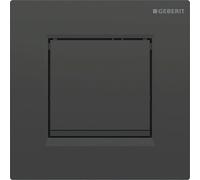 Mando de urinario Geberit con descarga neumÃ¡tica, placa de accionamiento tipo 30, 116.017., Color: negro / negro mate - 116.017.DW.1