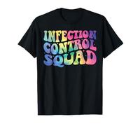 Control de infecciones Enfermera Prevención Escuadrón de Enfermería RN Medical Camiseta