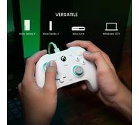 GameSir G7 SE Mando con Cable para Xbox Series X|S, Xbox One & Windows 10/11, Plug and Play Gamepad para Juegos con Joysticks de Efecto Hall, Conector de Audio de 3,5 mm (Púrpura)