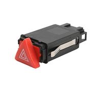 Control de Luz de Advertencia de Peligro Interruptor de Luz de Peligro de Metal ABS Ajuste de Respuesta Rápida para Propietarios de A3 8L1 1996-2003