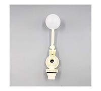 Control de nivel de agua líquida, válvula de flotador de plástico con rosca DN15 1/2 BSPT, válvula de flotador ajustable for piscina y tanque de bolas