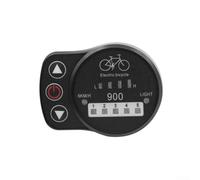 Control de pantalla de bicicleta eléctrica para KT LED900S con asistencia de tracción e indicador de nivel de batería