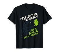 Control de plagas Experto Bug Buster Humor Exterminador Vida Camiseta