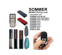 Control de puerta 868 Mhz Duplicador de control remoto de puerta de garaje Sommer 4020 Tx03-868-4 Abrepuertas