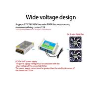 Control de Temperatura y Regulador de Velocidad de Ventilador PWM, Gabinete de Chasis, Control de Ventilador de 12V/24/48V, Módulo de Cambio de
