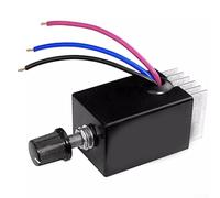 Control de velocidad del motor de 12 V 24 V CC con disipador de calor, ideal para ajustes precisos de funcionamiento del ventilador y el calentador