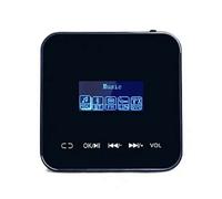 Control de volumen de pared para casa inteligente con amplificador de audio de 20 W x 2 canales (negro)