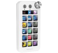 Control Deck Mars Gaming MSD-NEO/ 15 Teclas LCD/ 1 Rueda/ 2 Botones/ Blanco