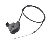 Control del acelerador para cortacésped Rover 4, cable de acero resistente con agarre recubierto de plástico, interruptor de velocidad reversible para palanca de mango de cortador de jardín, poderes
