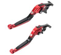 Control del embrague de motocicleta - Brazo de freno de aleación ajustable, palanca de conexión plegable, interruptor giratorio ergonómico, mango de carreras duradero para bicicletas de trail