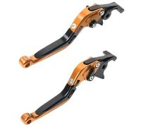 Control del embrague de motocicleta - Brazo de freno de aleación ajustable, palanca de conexión plegable, interruptor giratorio ergonómico, mango de carreras duradero para bicicletas de trail