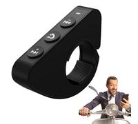 Control del Volante, mando a distancia del teléfono,Controlador de volante impermeable 5.0 | Ajuste del volumen de la batería de 160 mAh, control remoto inalámbrico para teléfonos móviles, adecuado