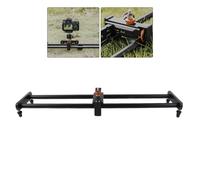 Control Deslizante de Cámara Motorizada, Riel de Video Estabilizador de Video de Videos de Vía de Vía de Aleación de Aleación de Aluminio de 62 Cm para una Cámara sin Espejo SLR