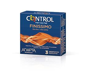Control Finissimo Preservativos - Paquete de 3 preservativos
