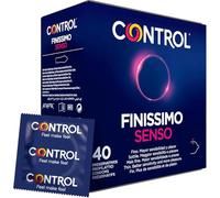 CONTROL Finissimo Senso Preservativos Ultrafinos de Látex Natural 40 Unidades