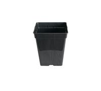 Control Garden Maceta Cuadrada para Plantas Negra 11 L - Macetero de Plástico para Flores - Tiesto para Cultivos Resistente