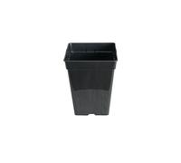 Control Garden Maceta Cuadrada para Plantas Negra 18 L - Macetero de Plástico para Flores - Tiesto para Cultivos Resistente