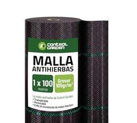 Control Garden Malla Antihierbas 1 x 100 m Groso 105gr | Malla Anti Malas Hierbas y Maleza para Jardín, Huerto, Cesped | Lona Antigerminante Transpirable, Permeable y Resistente