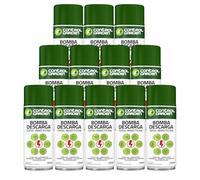 CONTROL GARDEN Pack 12 Insecticida Descarga Total 150 ML Interior y Exterior | Repelente Anti Insectos: Chinches, Ácaros, Hormigas, Arañas... | Fungicida Larvicida Ovicida Bomba de Humo Espacio 120 m2