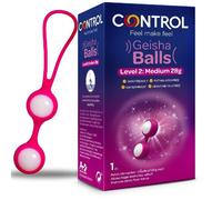 CONTROL Geisha Balls Nivel II 28G - Bolas De Silicona Médica Para Bienestar Sexual