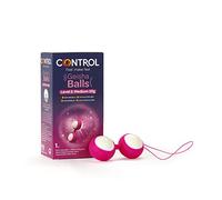 Control Geisha Balls Nivel II - Bolas Chinas para Suelo Pélvico - Incluye 2 Bolas Desencajables de 28 g - Ejercitador suelo pélvico - Silicona médica - Juguete erótico sumergible - Fácil de limpiar