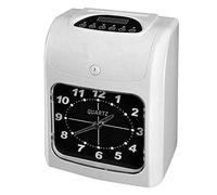 Control Horario Empleados, Máquina de asistencia en inglés Máquina de tiempo electrónico Tarjeta de papel Punch Punch Empleados Registrarse en el trabajo Power Power Disponible(Clock face)