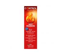 Control Condom Gel de masaje corporal con efecto calor, compatible con preservativo 200 ml