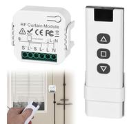 Control inalámbrico de persianas, kit de adaptación, interruptor inalámbrico, interruptor inalámbrico de luz, control inalámbrico de persianas, 230 V para persianas, persianas y toldos, compuesto por