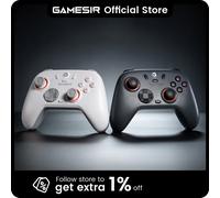 Control Inalámbrico GameSir Nova Lite 2 para Switch con Efecto Hall para Nintendo Switch, iPhone, Teléfono Android, PC, Joystick Midnight Gray