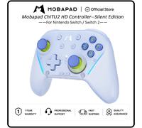 Control Inalámbrico MOBAPAD CHITU 2 para Nintendo Switch/Switch 2 NS2 PC Steam Bluetooth TMR Air Joystick con Vibración HD para Juegos Sea Salt Blue-Silent