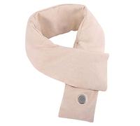 Control inteligente de temperatura de 3 velocidades, bufanda calefactora, frío de invierno, calefacción eléctrica, cuidado del cuello, carga USB inteligente, bufanda de calefacción, compresa caliente, calentador eléctrico Tih348 (beige, talla única)