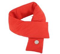 Control inteligente de temperatura de 3 velocidades, bufanda calefactora, frío de invierno, calefacción eléctrica, cuidado del cuello, carga USB inteligente, bufanda de calefacción, compresa caliente, calentador eléctrico Rg819 (rojo, talla única)