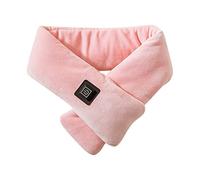 Control inteligente de temperatura de 3 velocidades, bufanda calefactora, frío de invierno, calefacción eléctrica, cuidado del cuello, carga USB inteligente, bufanda de calefacción, compresa caliente, calentador eléctrico Hds134 (D, talla única)