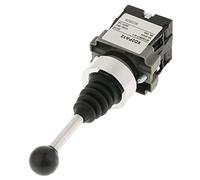 Control Joystick de 8 de 12 voltios 2 posiciones 2 NO Reemplazo Interruptor Joystick bloqueado apto para XD2PA12